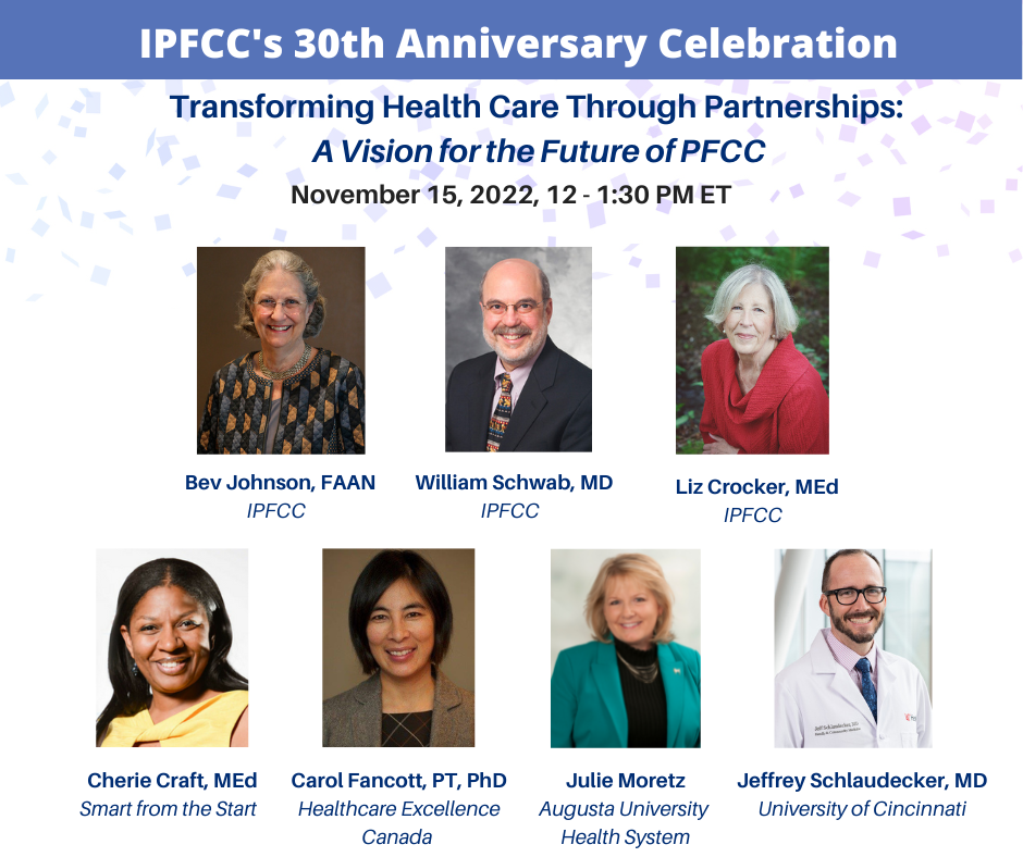 IPFCC's 30th Anniversary Celebration Speakers