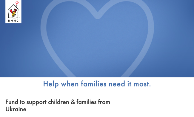 Help when families need it most.