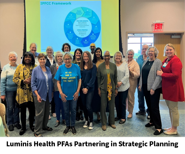 Luminis Health PFAs Partnering in Strategic Planning