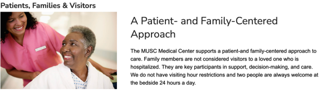 A patient- and family-centered approach