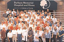 Staff at Perham Memorial Hospital and Home